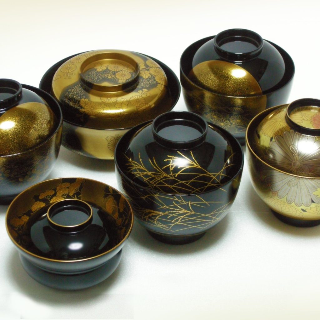 秋の蒔絵椀 | 輪島塗の老舗 輪島屋善仁 | Wajimaya Zenni