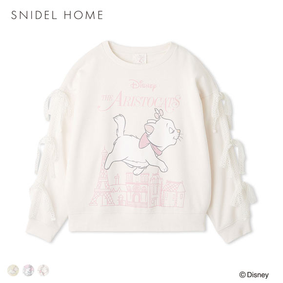 スナイデルホーム The Aristocats スウェットプルオーバー パジャマ