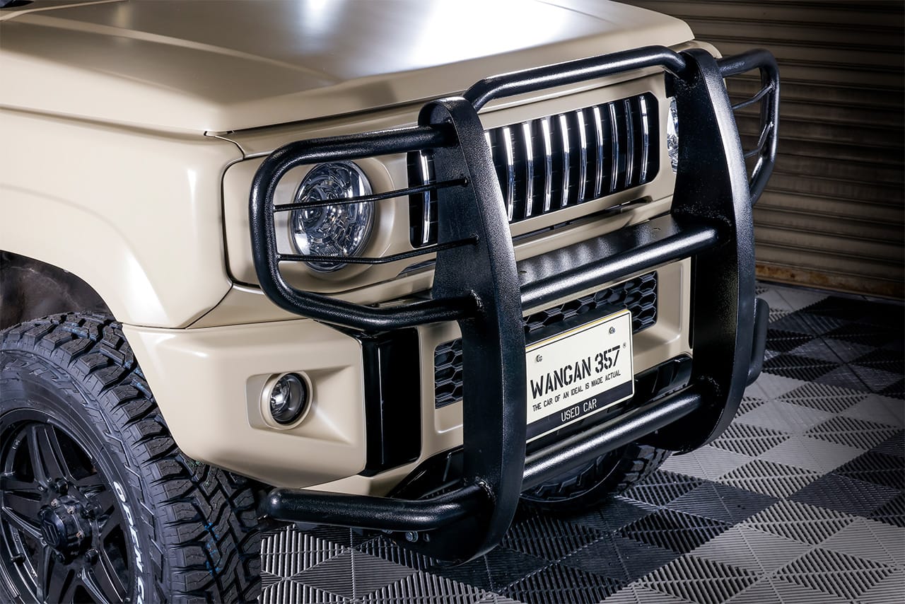 JB64W JB74W ジムニー シエラ フロントバンパーガード フロントグリル