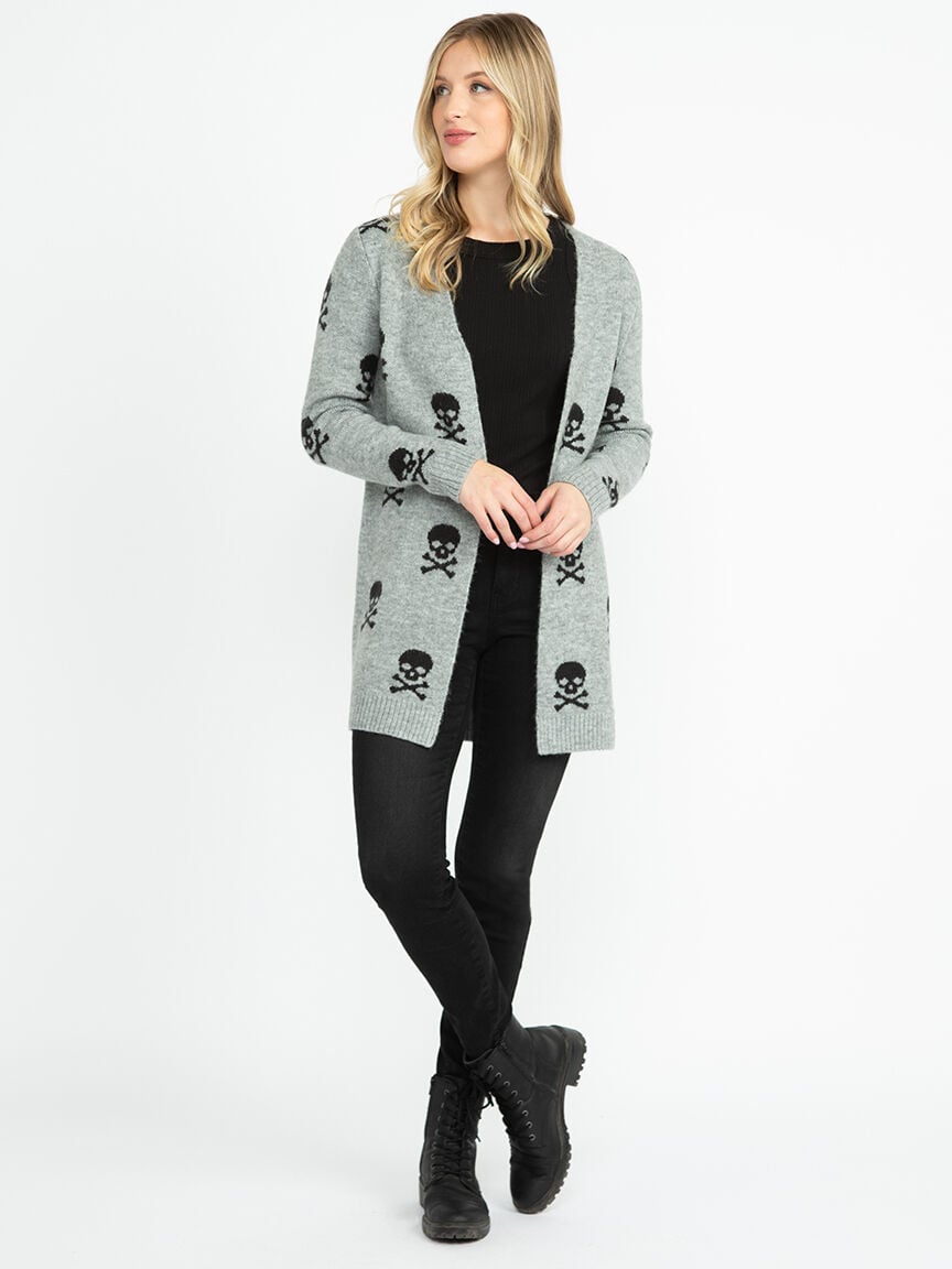Women's Skull Cardigan Warehouse One