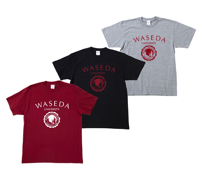 WASEDA-SHOP【早稲田大学オフィシャルグッズ販売】-Tシャツ 大隈講堂