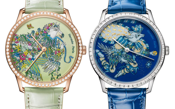 エルメスの職人技と世界観を堪能できる、四季を描いた「スリム ドゥ