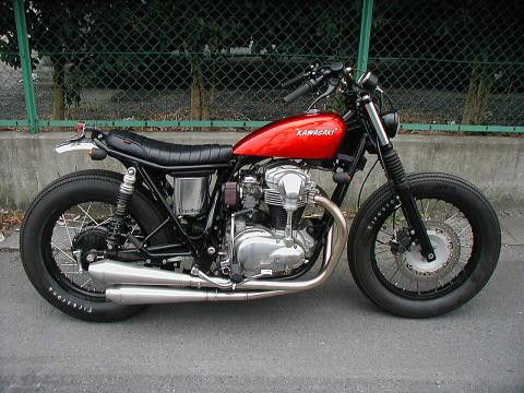 W650 Brat built by Brat Style of Japan
