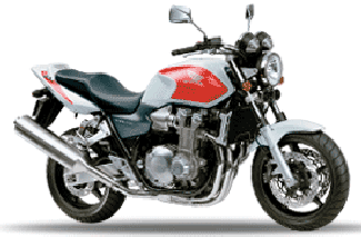 タンク HONDA SC ホワイト/レッド CB1300