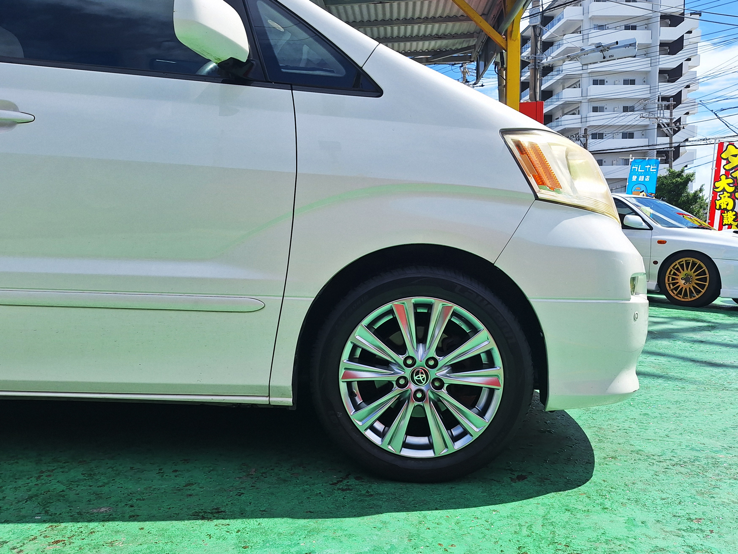 トヨタ アルファード ヴェルファイア30系 純正アルミホイール 18×7.5J