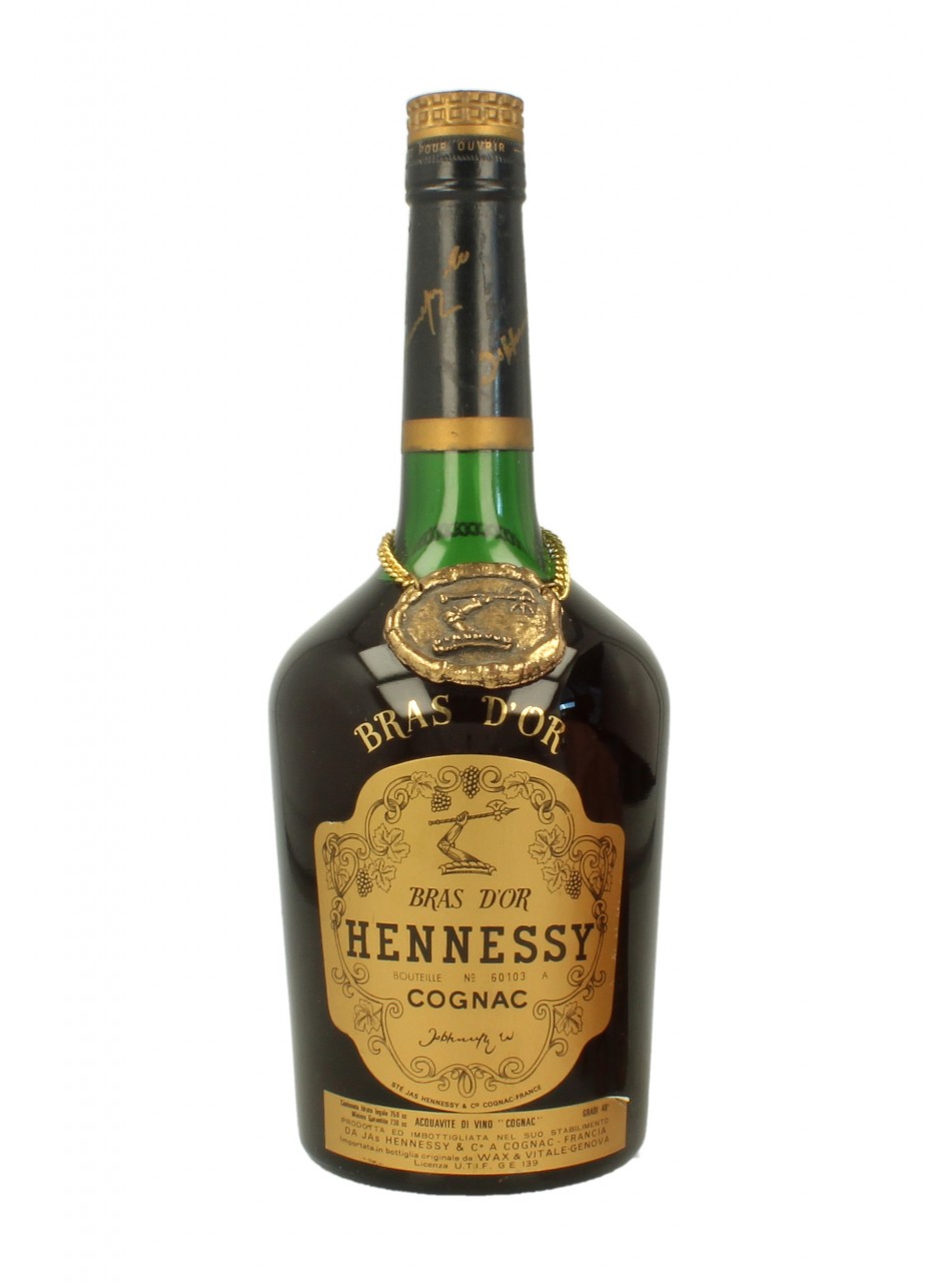COGNAC HENNESSY BRAS D OR 75 CL 40 % - Products - Whisky Antique
