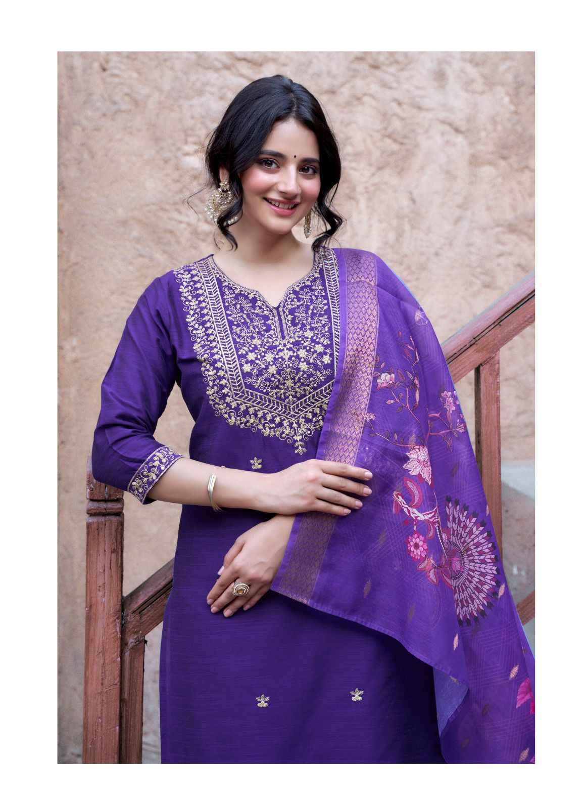 Mystic 9 Fiza Vol-3 Banglore Silk Readymade Suit Wholesale Online
