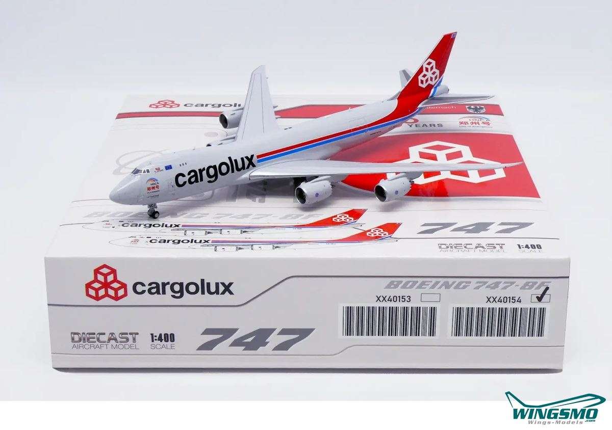 JC Wings Cargolux Airlines Boeing 747-8F LX-VCJ XX40154 | WINGSMO