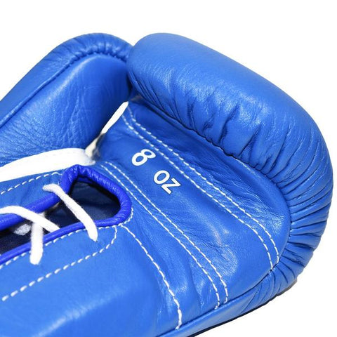 Winning Lace-up Boxing Gloves - Blue – WJapan Boxing
