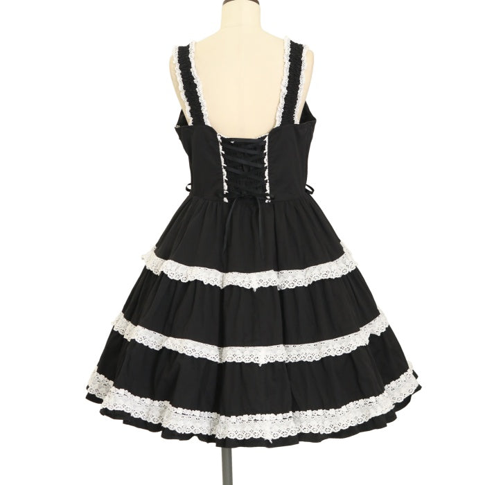 USED】ミルフィーユジャンパースカート | BABY, THE STARS SHINE