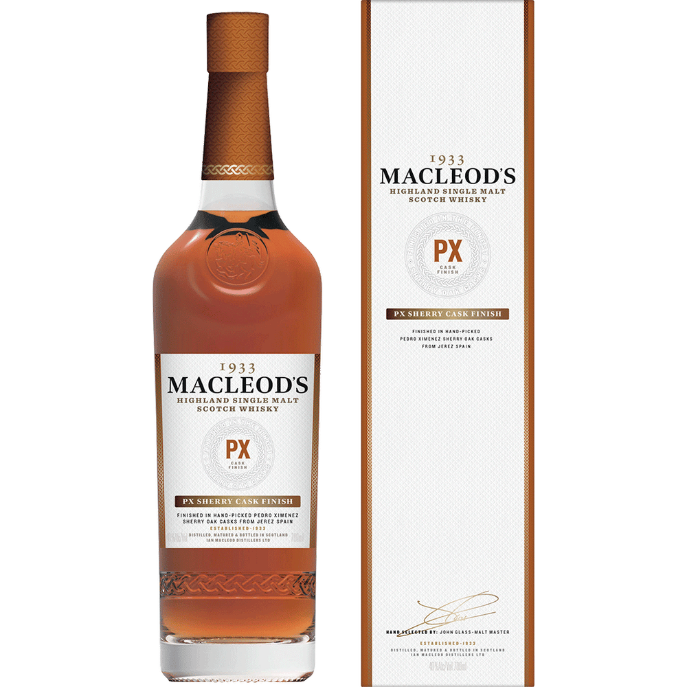 1933 Macleod's PX Sherry Cask Single Malt | Total Wine & More