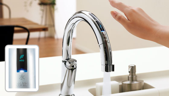 LIXIL キッチン用タッチレス水栓 ナビッシュ SF-NAH471SY | トラブル