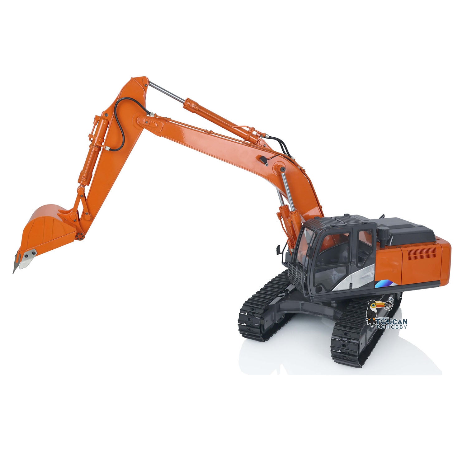 Metal 1/12 Scale RC Hydraulic Excavator Radio Control Heavy
