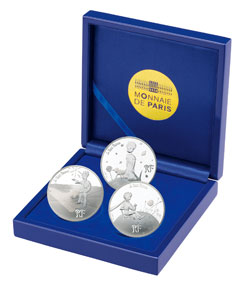 星の王子さまフランス版発刊70周年記念コイン