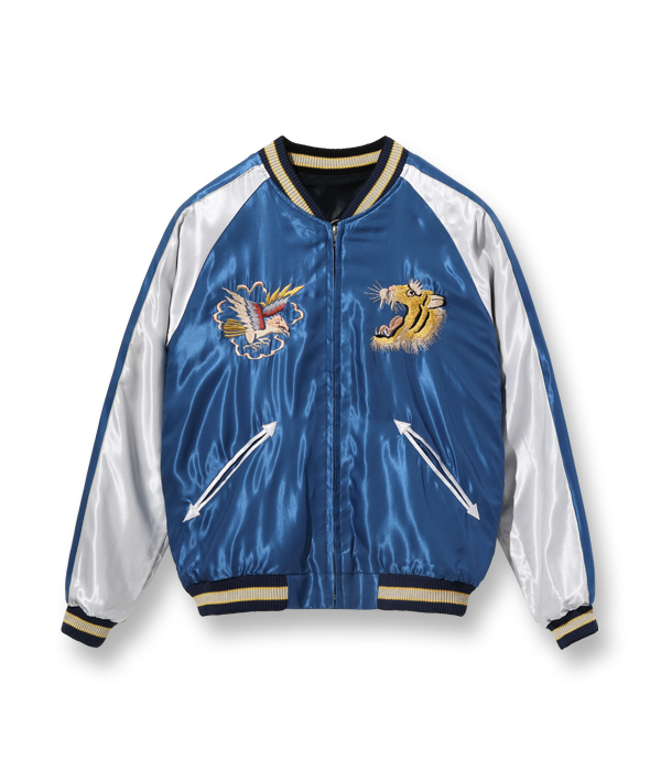 Lot No. TT15491-119 / Mid 1950s Style Acetate Souvenir Jacket
