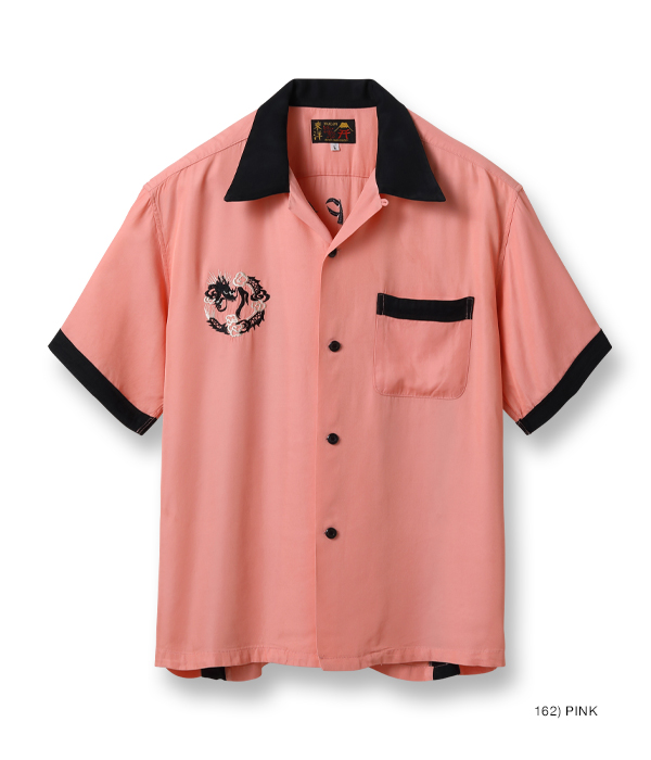 Lot No. TT39102 / SUKA BOWLING SHIRT “DRAGON HEAD” - TAILOR TOYO