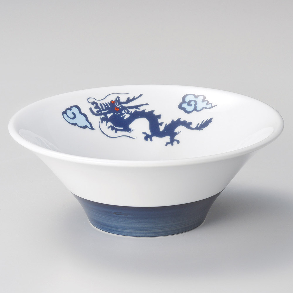 青巻竜ラーメンボウル20(中華食器,ラーメン丼・鉢,反高台丼：小)|食器