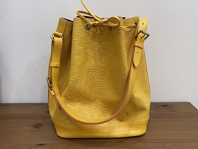 鮮やかなイエローが印象的！LVエピのノエをお売りいただきました