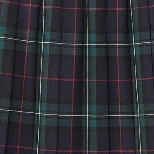 タータンチェックスカート ウォッシャブル ウール混 イーストボーイ