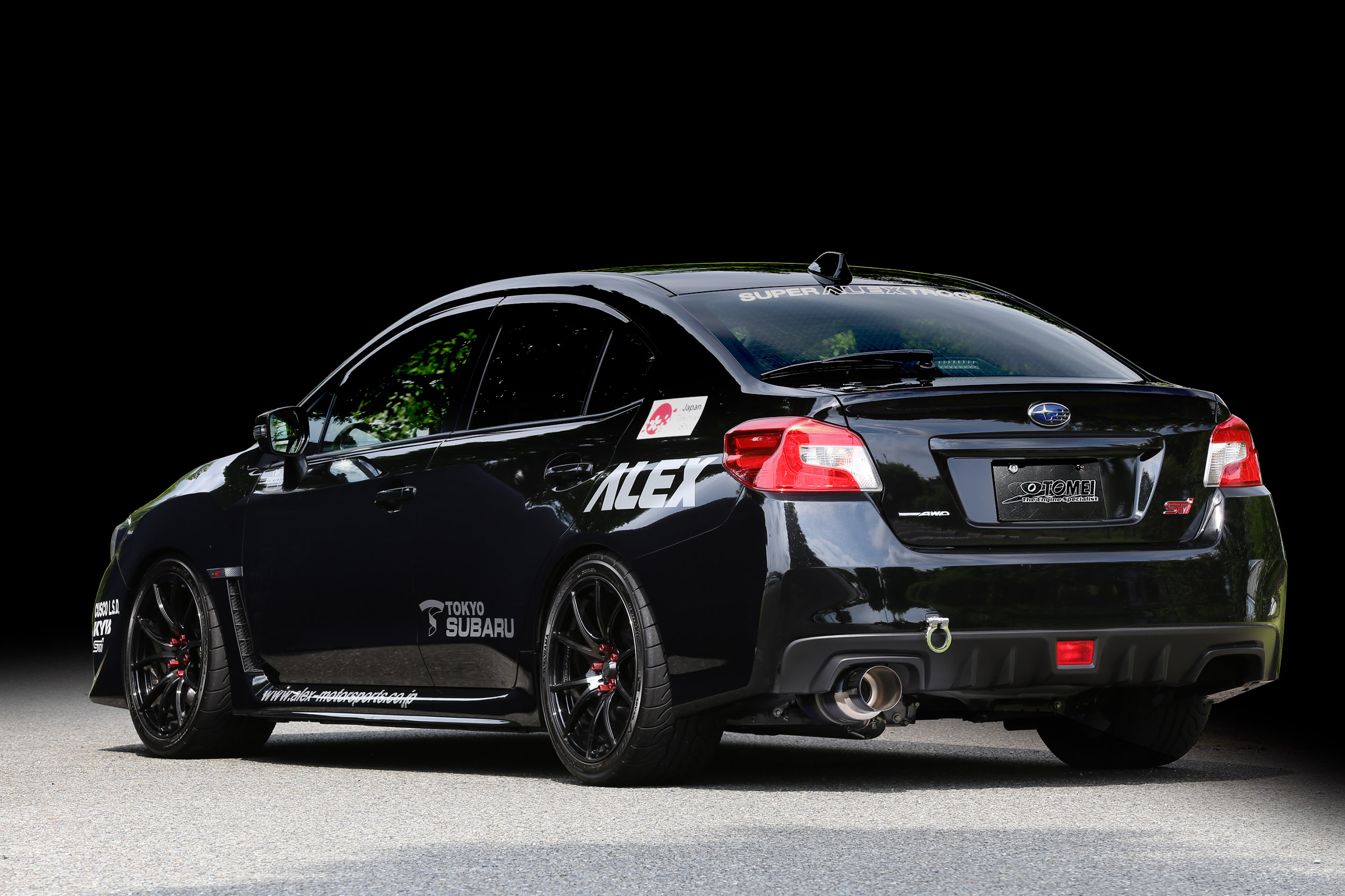 EXPREME Ti TITANIUM MUFFLER for WRX / FORESTER － TOMEI POWERED