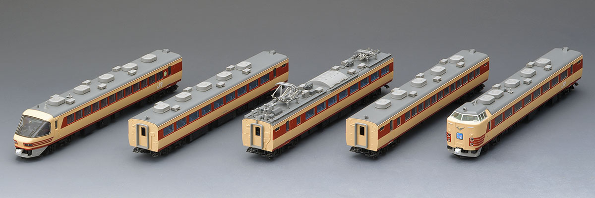 JR 485系特急電車(京都総合運転所・雷鳥・クロ481-2000)基本セット
