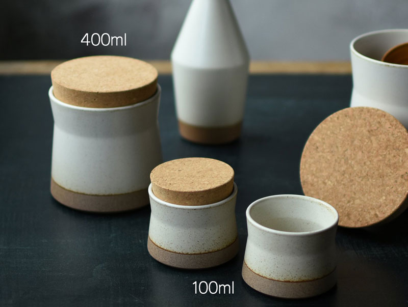 KINTO キントー セラミックラボ キャニスター 400ml ホワイト CLK-211