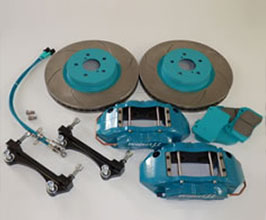 Project Mu SCR Pure Plus6 1-Piece Slotted Rotors - Front | Brake