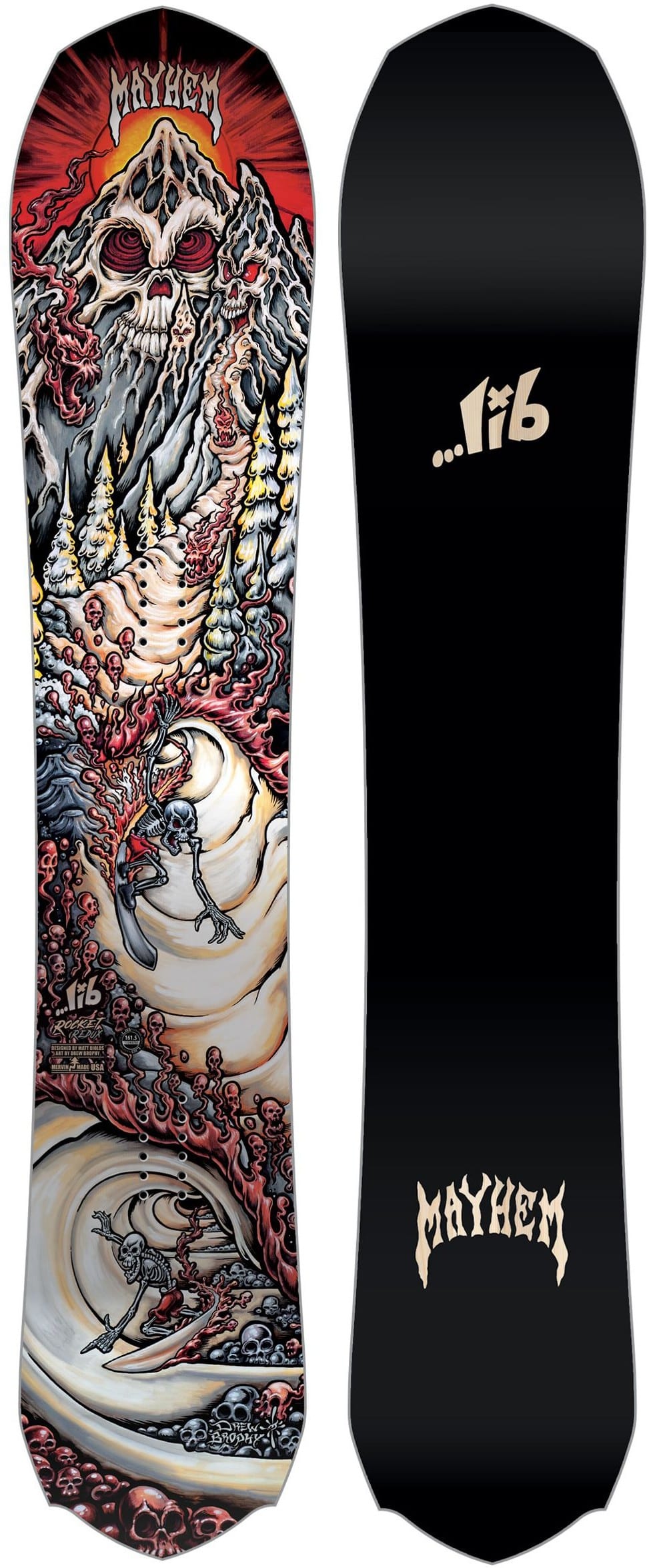 Lib Tech Mayhem Rocket Camber Snowboard 2026 | Tactics