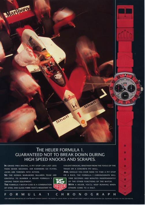 Vintage TAG Heuer Formula 1 Collection | TAG Heuer ®