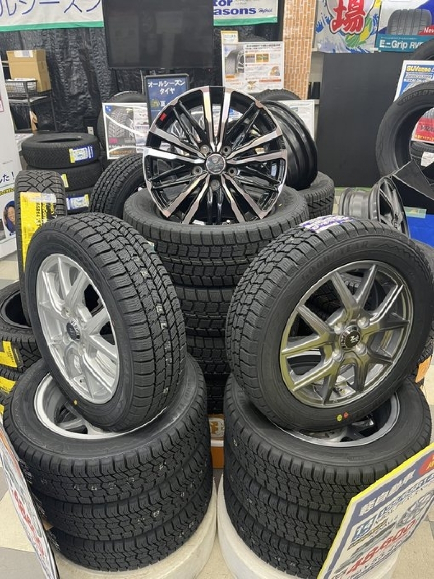 軽自動車用スタッドレスタイヤセットございます！！｜タイヤ市場館林店