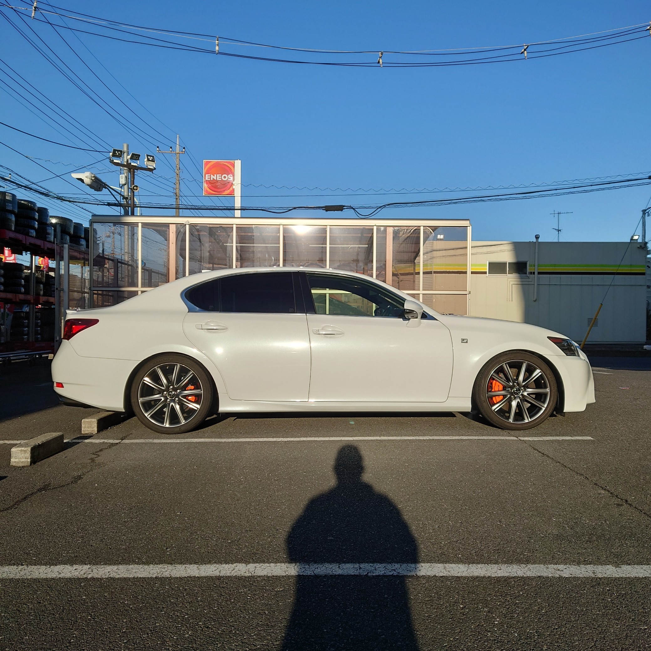 レクサス GS350 GRL10 車高調整キット取付作業！ | 店舗お