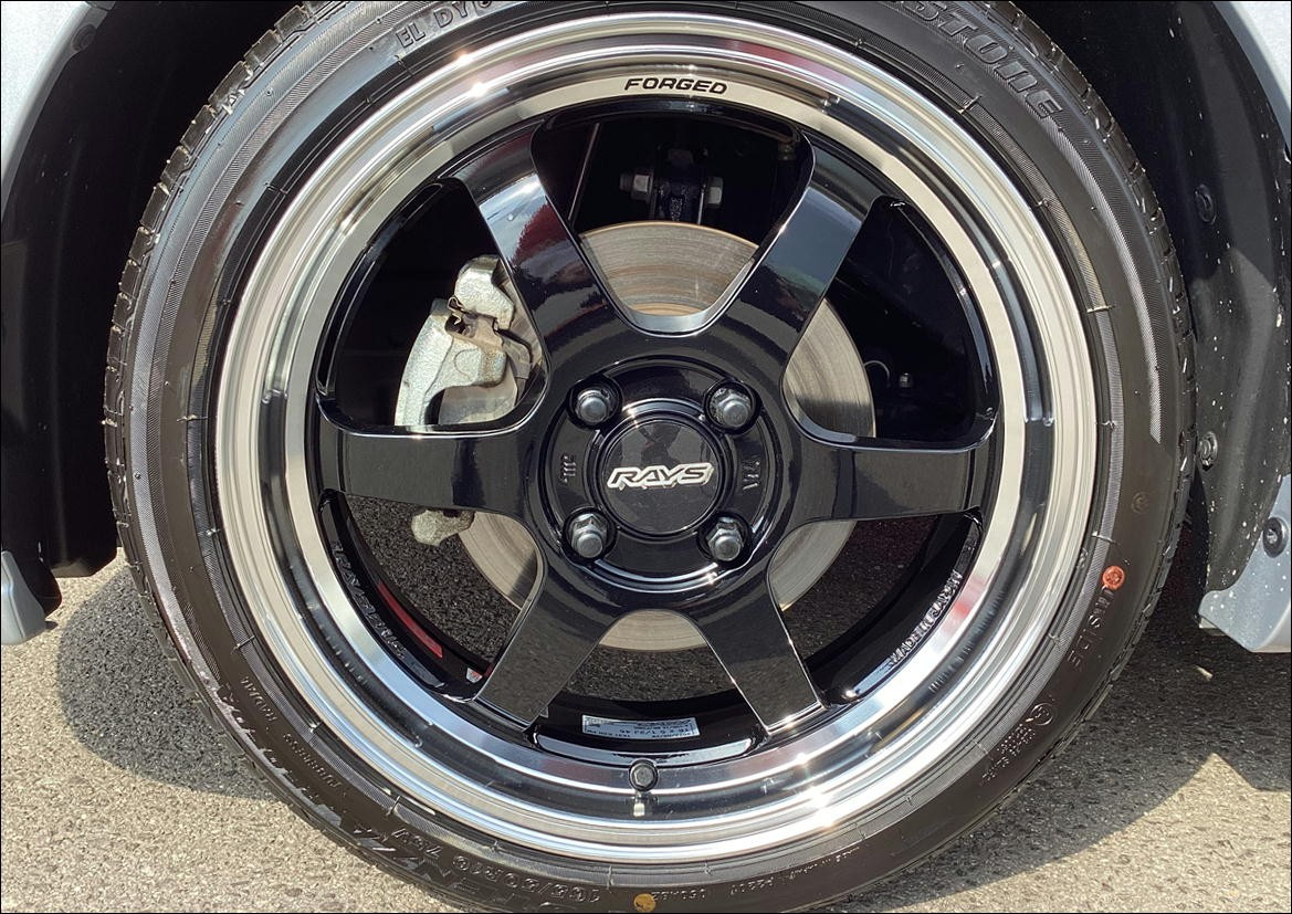 RAYS VOLKRACING TE37KCR 【16inc】＆ ダイハツ コペン | 店舗お