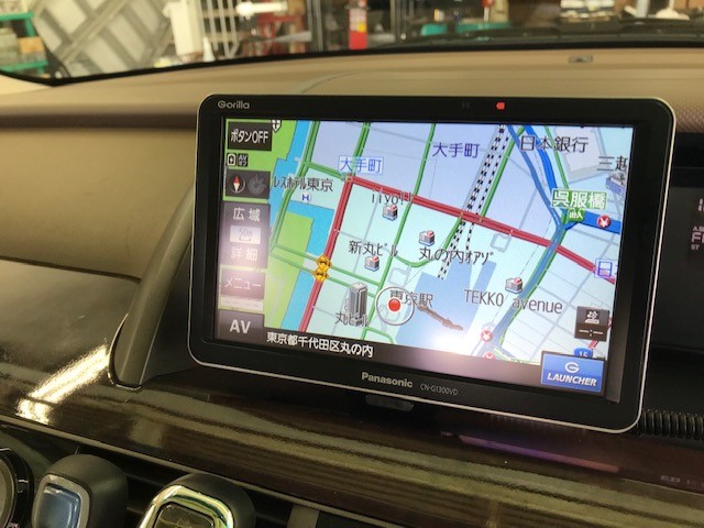 パナソニック ポータブルナビゲーション CN-G1300VD 取付 | 店舗お