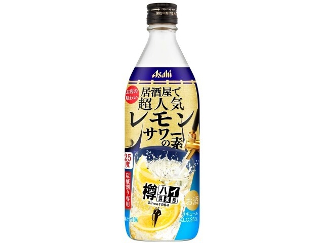 アサヒ 樽ハイ倶楽部 レモンサワーの素 500ml (4904230067665) の