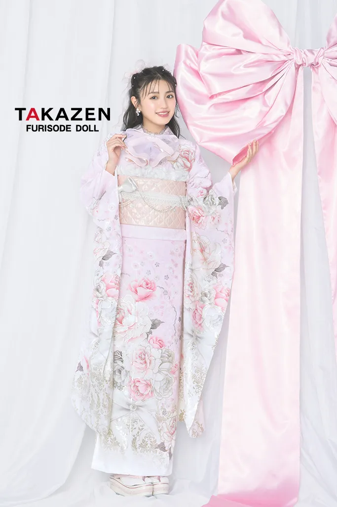 TAKAZENのピンクの振袖について💓｜成人式振袖・卒業式袴レンタル・前