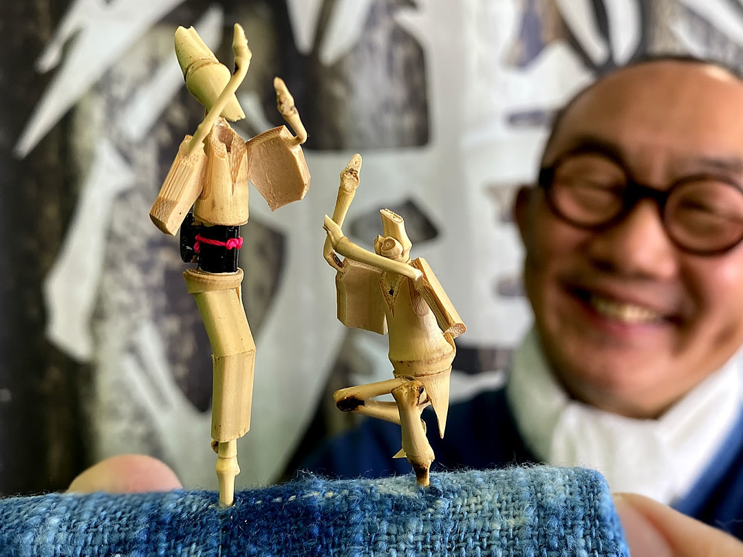 阿波踊り竹人形の技 - 竹虎四代目がゆく！