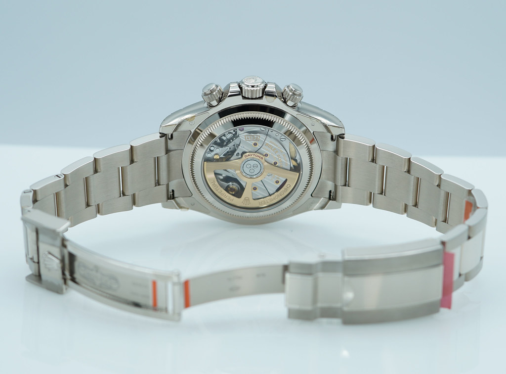 BRAND NEW Rolex 126529LN DAYTONA LE MANS 18K WHITE GOLD REVERSE