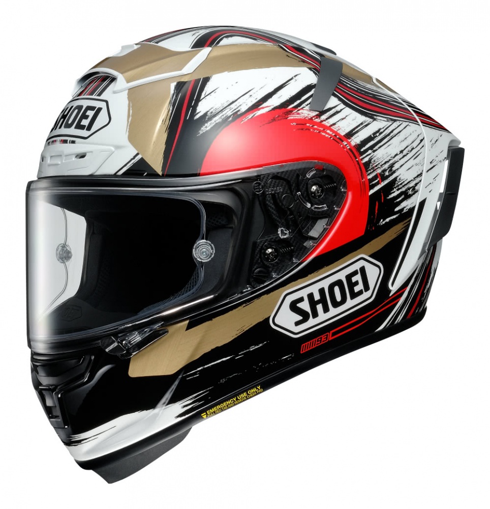 SHOEIからX-Fourteenの最新グラフィック『X-Fourteen MARQUEZ MOTEGI2