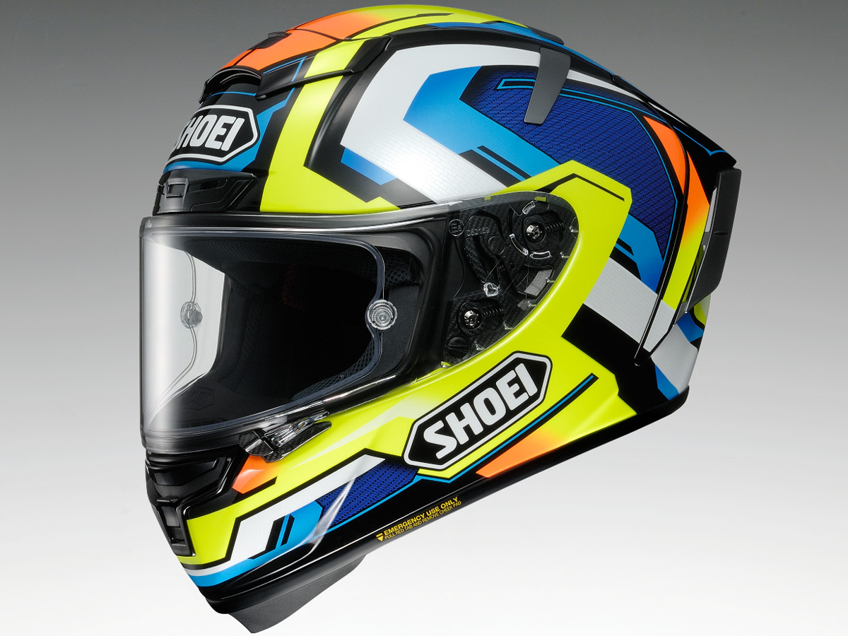SHOEI X-Fourteenに、新グラフィックとなるBRINKが登場！ カラーは全4