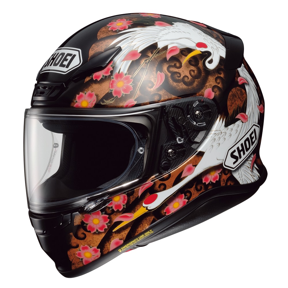 SHOEIから雅なグラフィックが目を引くフルフェイスヘルメット『Z-7