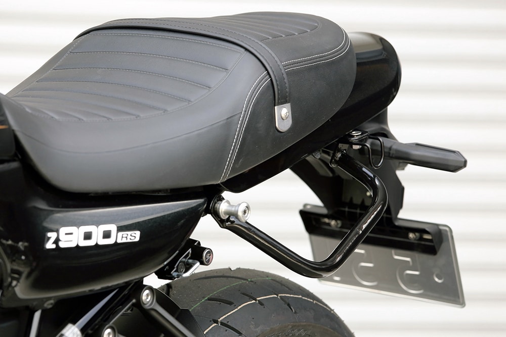 キジマからZ900RS用フェンダーレスキット＆バッグガードが登場