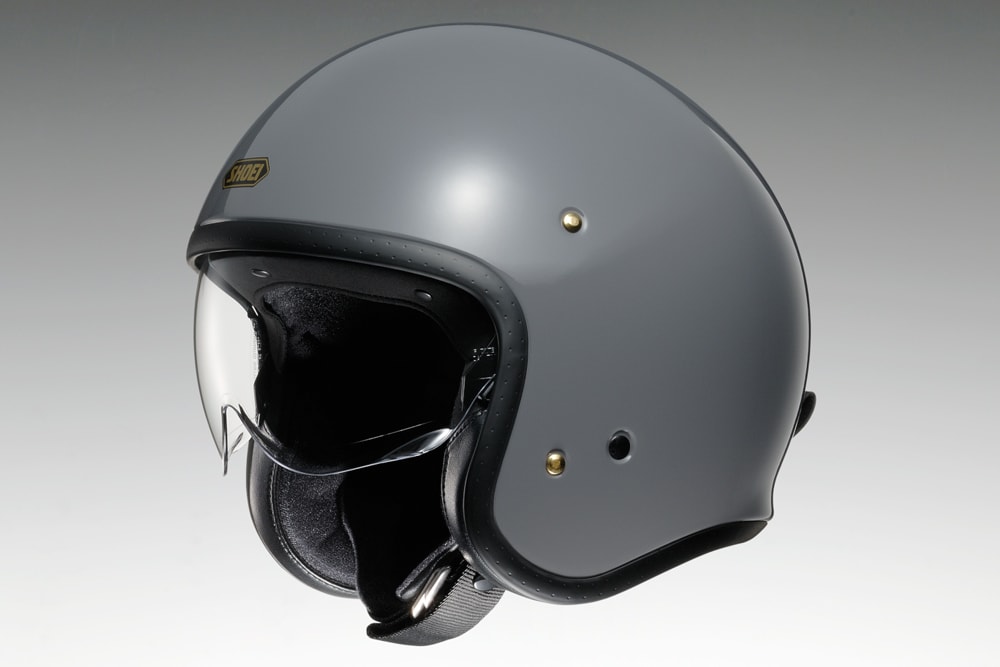 クラシカルスタイルにベストマッチ！SHOEIのJ・Oに新色“バサルトグレー