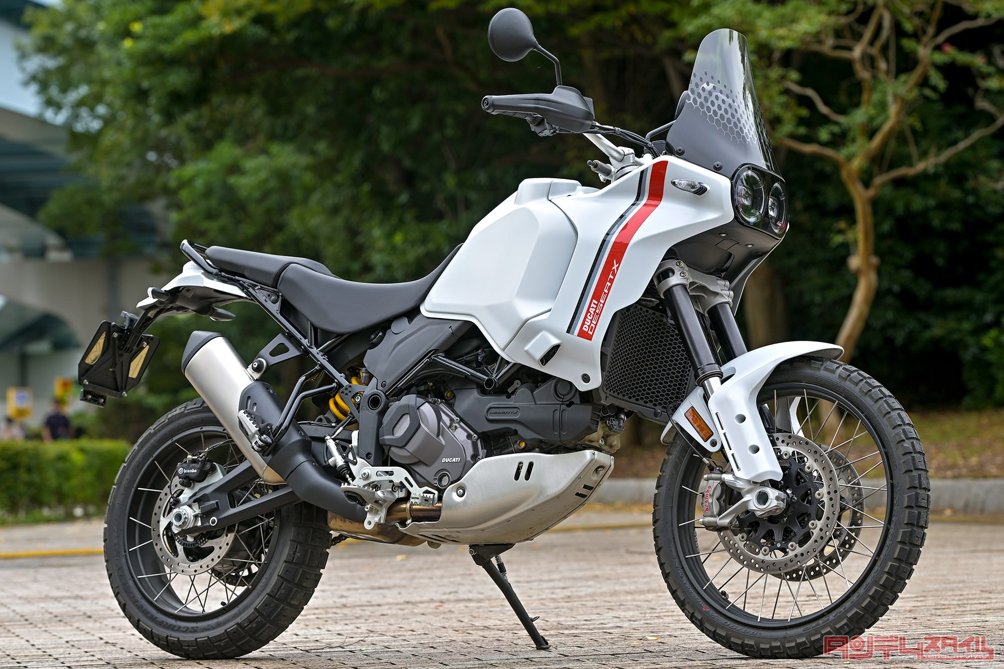 DUCATI デザートX ：日常使いからロングツーリングまで幅広いシーンで