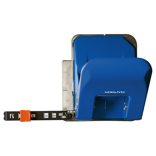 たのめーる】コクヨ 2穴パンチ ラクアケ 37枚穿孔 青 PN-G37B 1台の通販