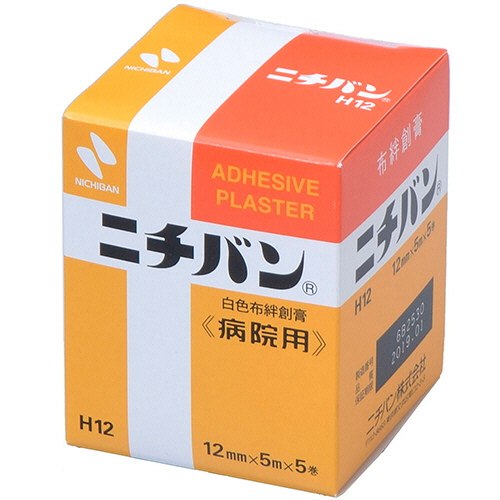 たのめーる】ニチバン (病院用)サージカルテープ 12mm×5m H12 1箱(5巻