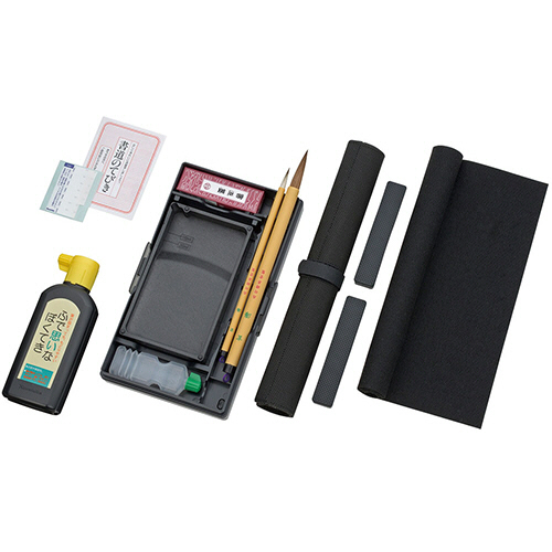 たのめーる】呉竹 書道セット GA432S 赤 GA432-11 1セットの通販