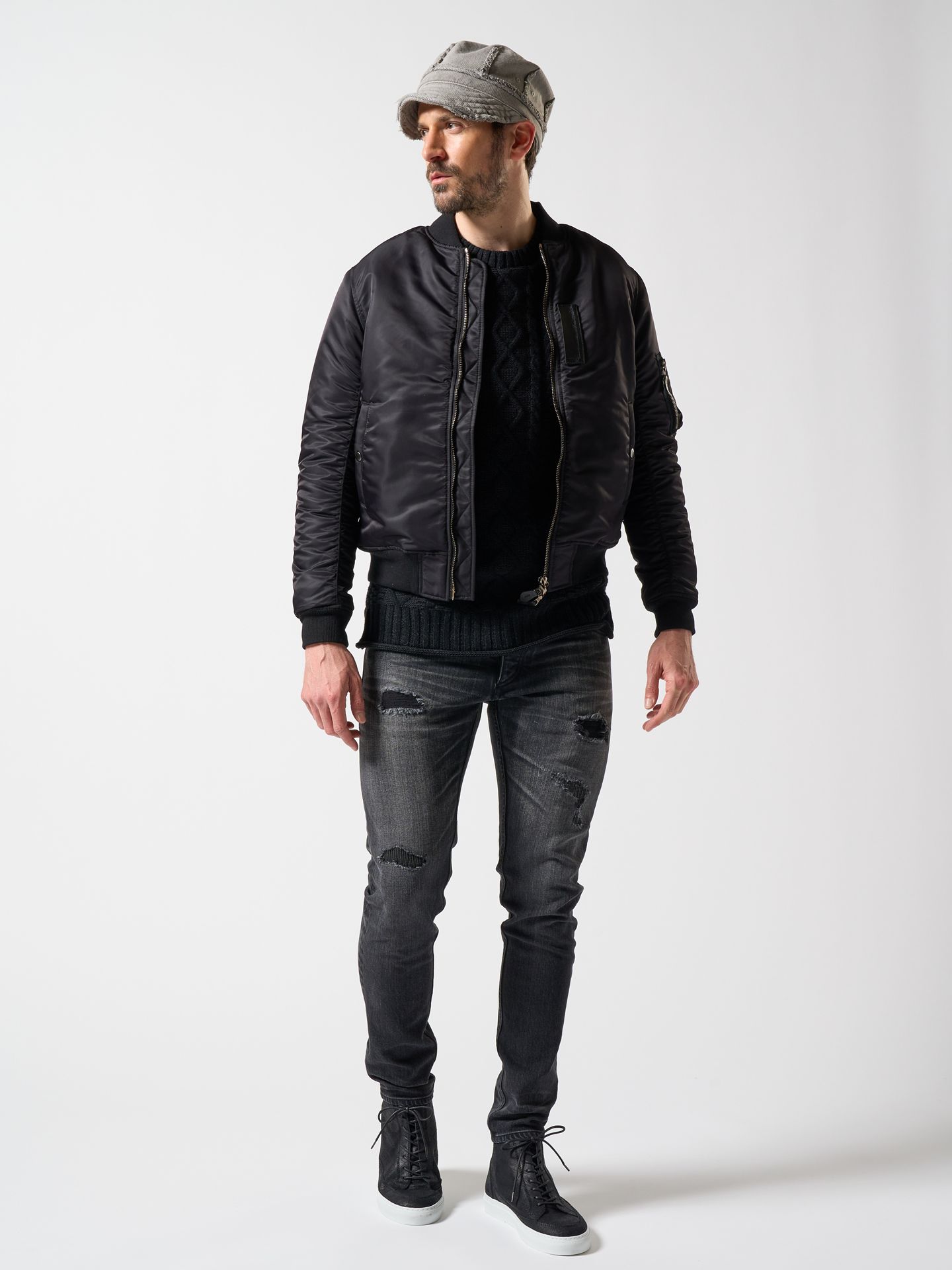 wjk - 【予約品】 Neo MA-1 reissue / フライトジャケット / ブラック