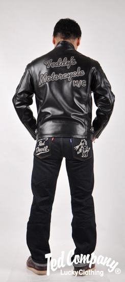 おさむ TEDMAN 100着限定 シングルレザージャケット 46 TEDMAN