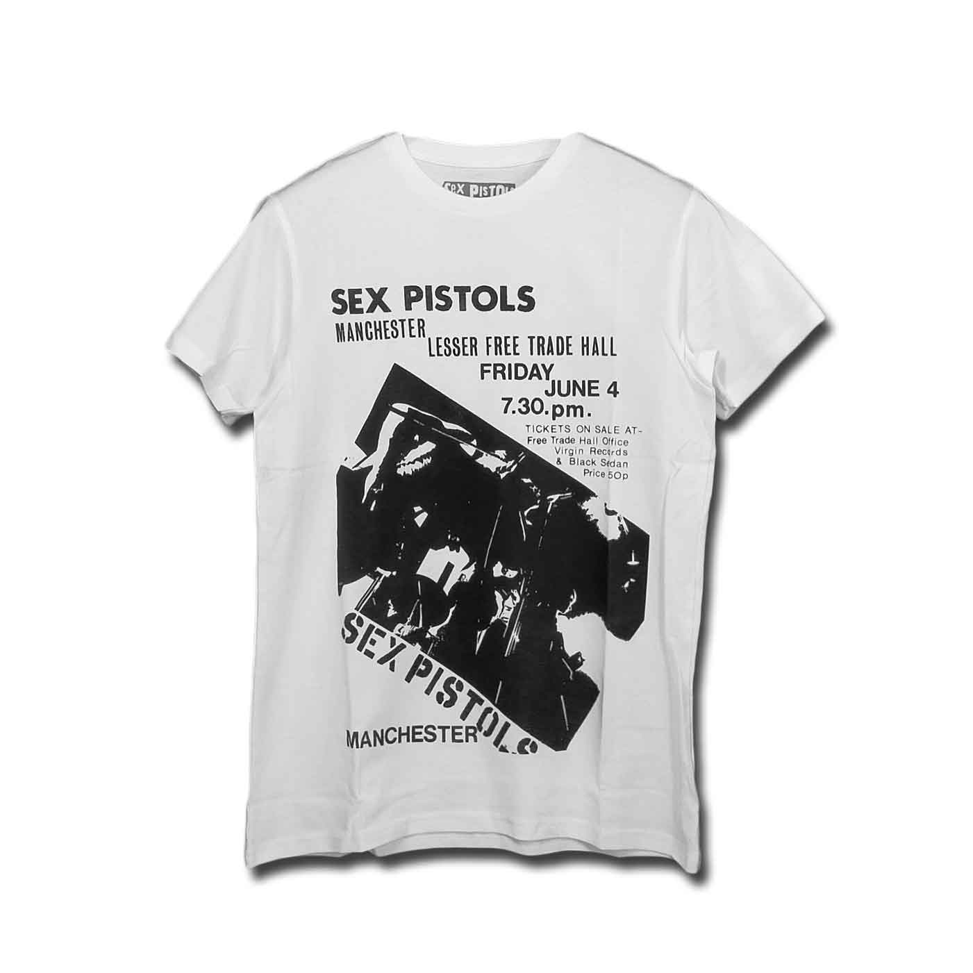 Sex Pistols バンドTシャツ セックス・ピストルズ Manchester Flyer