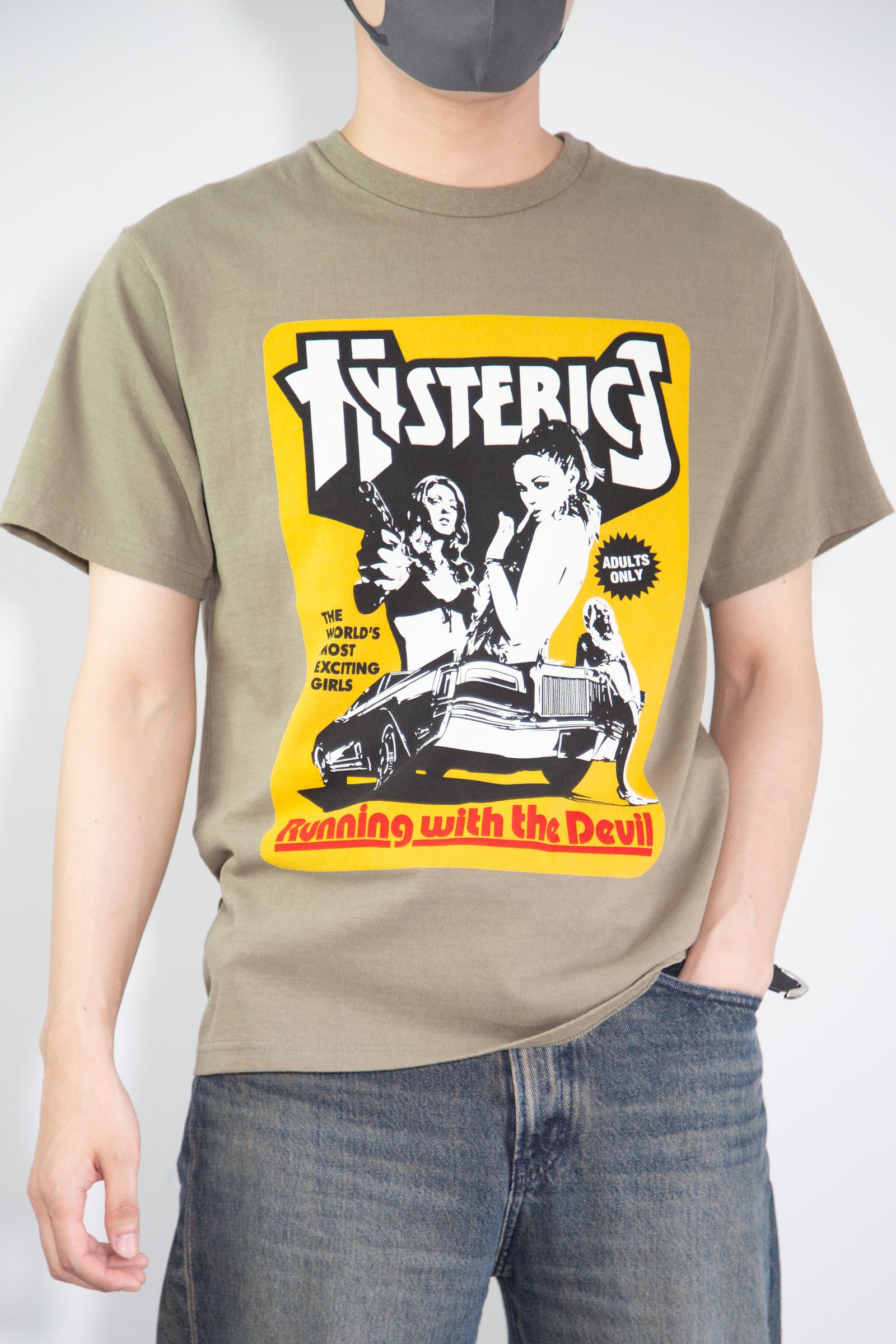HYSTERIC GLAMOUR - [ラスト1点 サイズM] HYSTERIC MOVIE Tシャツ